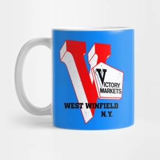 Victory Market Former West Winfield NY Grocery Store Logo Mug